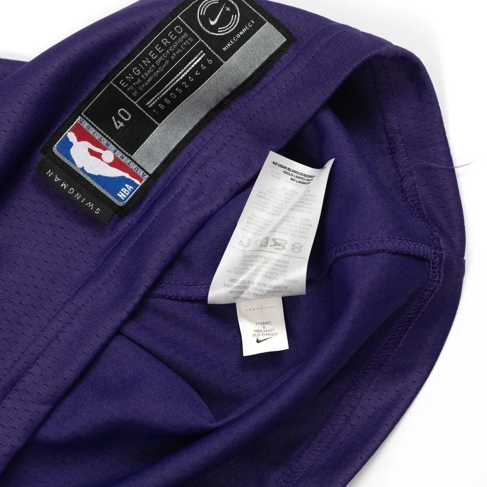 Nike Phoenix Suns Jersey Mens Small Purple‎ Dri Fit Swingman Josh Jackson EUC